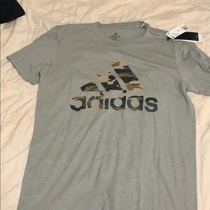 Adidas Camo Emblem T Shirt